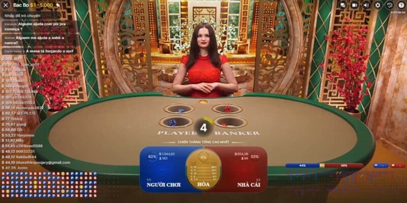 Live Baccarat chất lượng cao