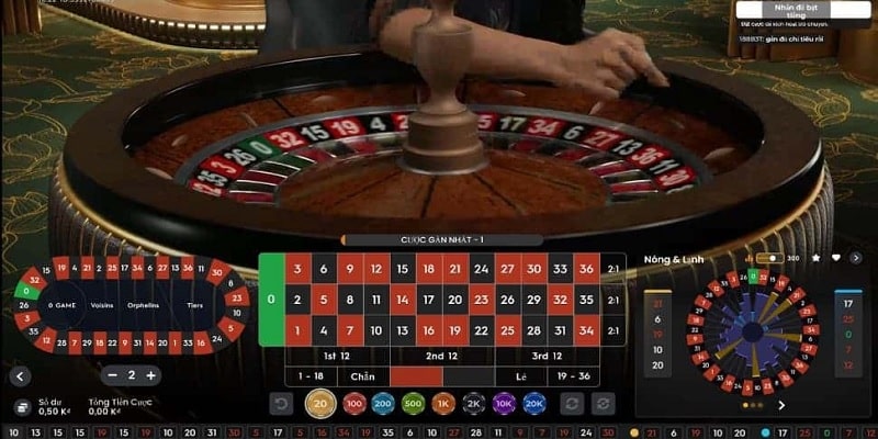 Giải đáp luật chơi Roulette BetVisa dễ hiểu