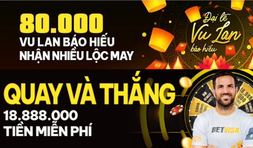 Ưu đãi Betvisa lễ Vu Lan nhận 88k